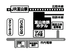 富山駅前教室地図