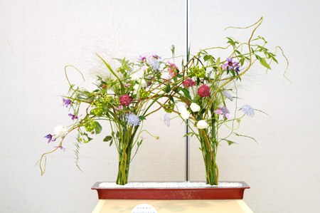 フラワーショー　花心論　2010出展作品 〜彩り〜