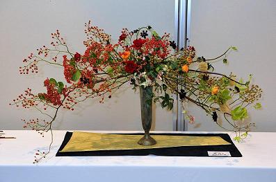 花心論フラワーショー2011中山佳巳出展作品 深まりゆく秋