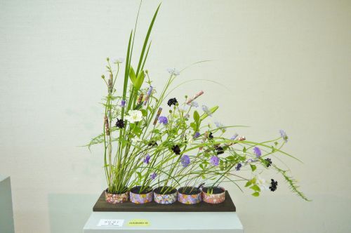 花心論フラワーショー2013久保数政出展作品 花雅