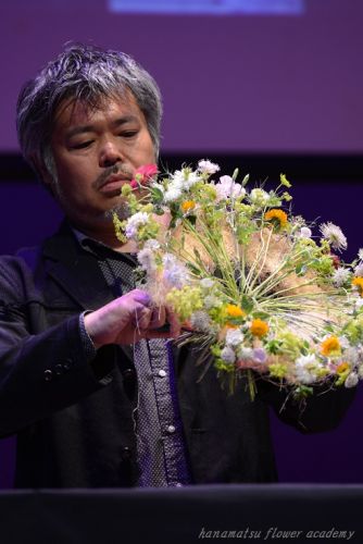 花心論フラワーショー2014 中村弘明 副島正英の様子 