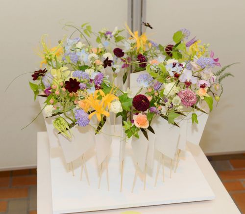 花心論フラワーショー2015 杉本 一洋出展作品 花彩 （ はないろ）