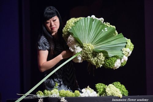 花心論フラワーショー2017 エリー・リンの様子 