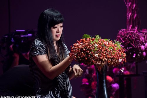 花心論フラワーショー2017 エリー・リンの様子 