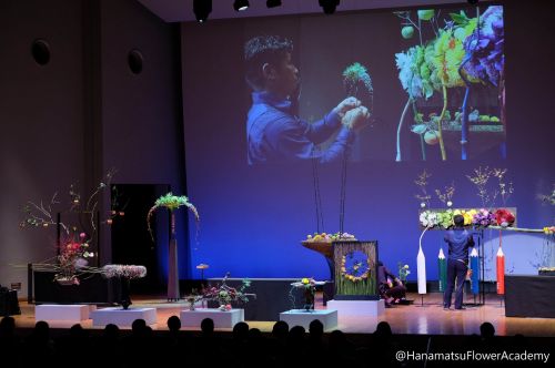 花心論フラワーショー2018 桜井 慎の様子 