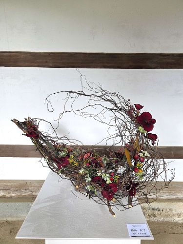 細川 紀子「『花のある景色』」