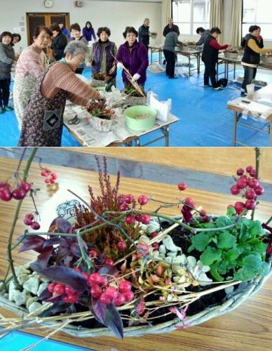 出張レッスンのフォト 高岡市立佐野公民館にて