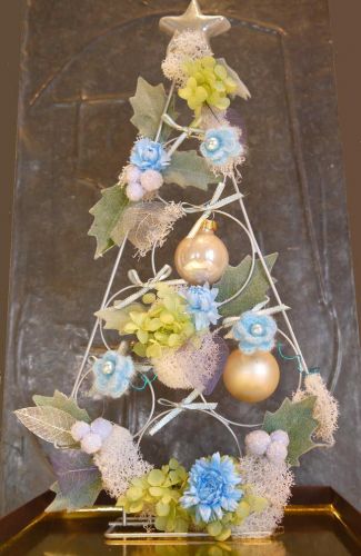 X'mas飾り（ドライフラワー）