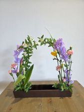 『春を繋ぐ』アーチ